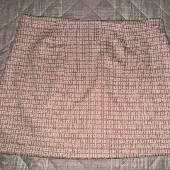 Pink Skirt with zipper by brand WAYF - Picture 5 of 6